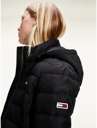 tommy hilfiger recycled nylon puffer jacket
