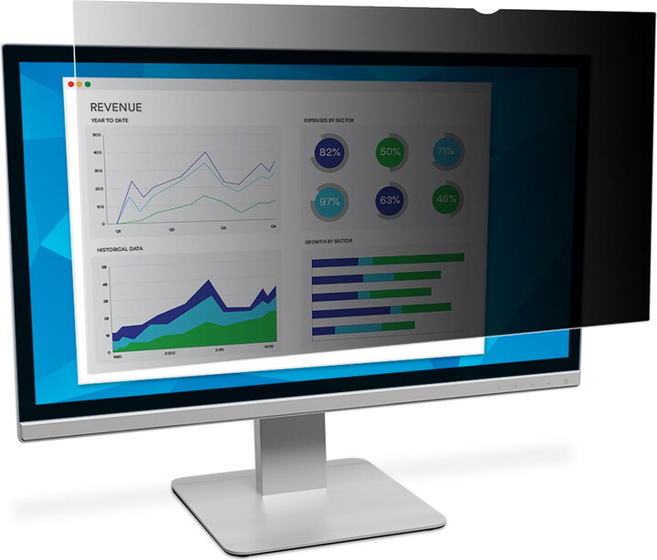 3M Privacy Filter for 34" Widescreen Monitor 21:9 PF340W2B