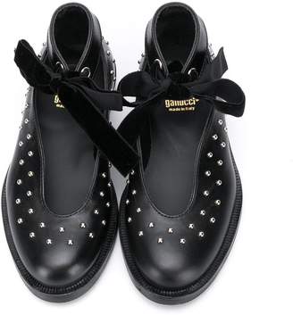 Gallucci Kids stud-embellished shoes