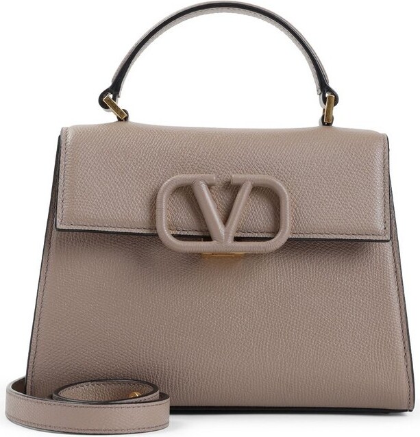 Valentino VSLING Foldover Top Tote Bag