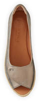 Thumbnail for your product : Gentle Souls Luci Easy Open Metallic Wedge Espadrille Sandals