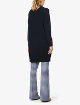 Thumbnail for your product : S Max Mara Pavia drawstring-collar wool and cashmere-blend jumper