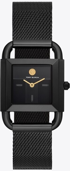Tory Burch Phipps Watch, Black-Tone Stainless Steel/Black, 24 MM - ShopStyle