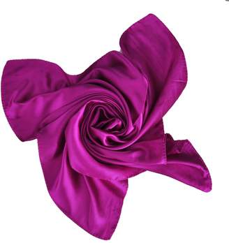 HERRICO Fashion Women Solid Color Small Square Scarves And Wraps For Women