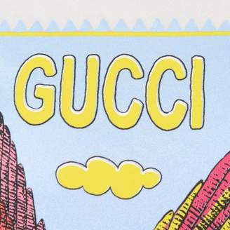 Gucci GUCCIGirls Light Beige Bird Print Top