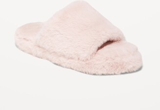 Old Navy Cozy Faux-Fur Slide Slippers for Girls