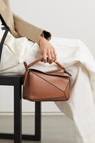 Thumbnail for your product : Loewe Puzzle Small Leather Shoulder Bag - Tan - One size