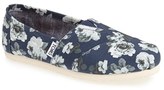 Thumbnail for your product : Toms 'Classic - Floral' Slip-On (Women)