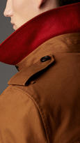 Thumbnail for your product : Burberry Gabardine Trench Coat with Wool Warmer