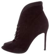 Thumbnail for your product : Gianvito Rossi Suede Lace-up Boots