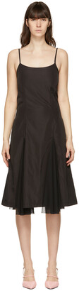 Kijun Black Waterfall Dress