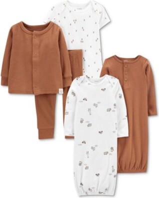Carter's Baby Boys Or Baby Girls Cardigan Set Sleep Gowns Separates