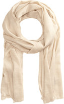 Thumbnail for your product : Barneys New York Fringed Lurex Scarf