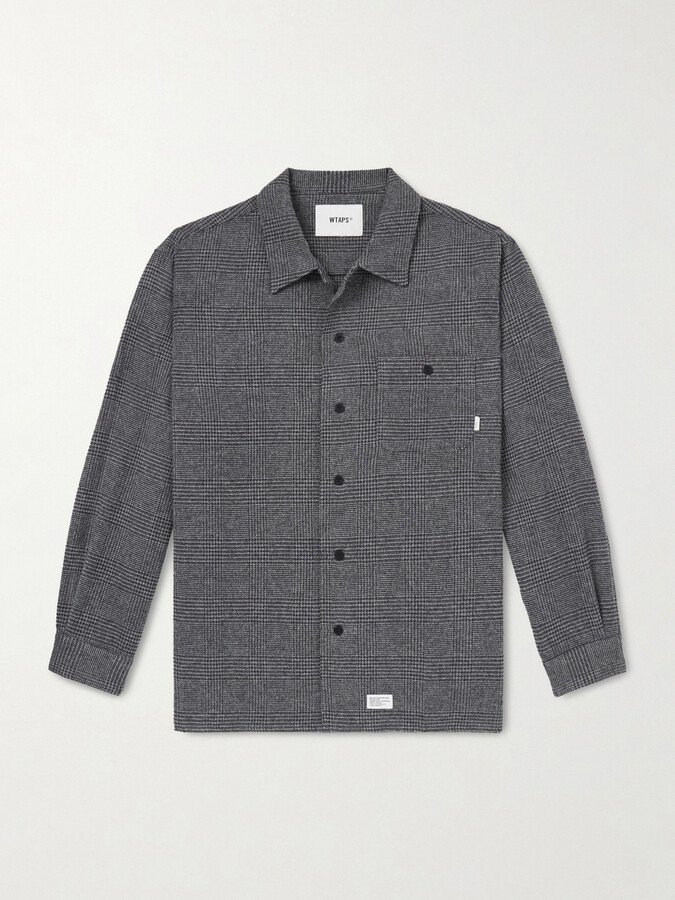 WTAPS Crumb Houndstooth Flannel Shirt