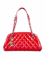 Thumbnail for your product : Chanel Just Mademoiselle Mini Bowler Bag silver