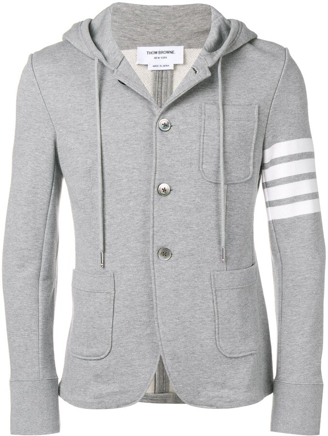 hooded sport jacket