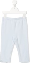 Thumbnail for your product : Ralph Lauren Kids Cotton Embroidered-Logo Leggings
