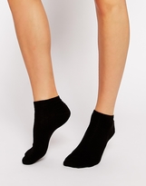 Thumbnail for your product : ASOS COLLECTION 5 Pack Sneaker Socks
