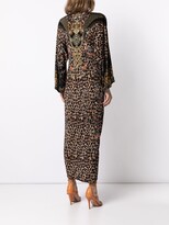 Thumbnail for your product : Camilla Abingdon Palace long split-front twist dress