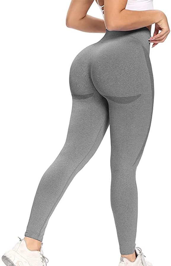 COMFREE Booty Leggings Scrunched Butt Leggeings Yoga Pants Seamless Ruched  Sport Leggings Butt Push Up Running Tights High Waist Fitness Leggings  Workout Gym for Women - ShopStyle Activewear Trousers
