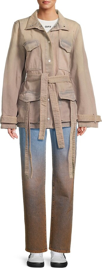 Off-White Denim Cargo Jacket