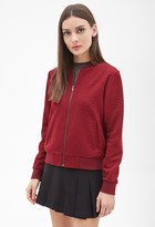 Thumbnail for your product : Forever 21 Quilted Bomber Jacket