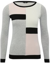 Thumbnail for your product : M&Co Petite block stripe jumper