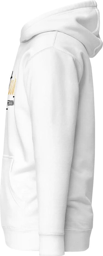 InvestmenTees Bitcoin Freedom Pullover Hoodie - Oatmeal Heather - 3XL