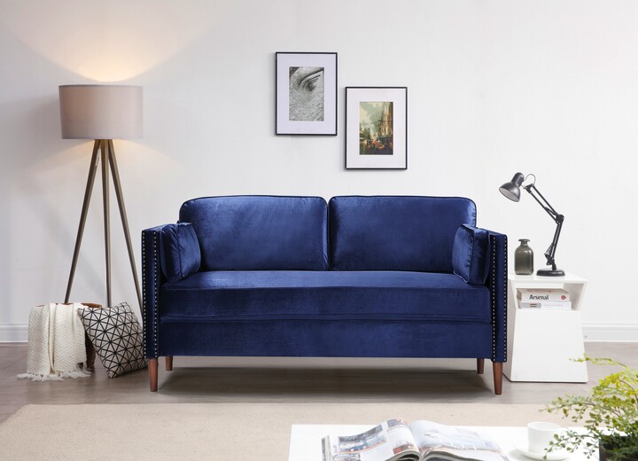 GEROJO Simple Contemporary Style 2PSeater Sofa Living Room Sofa, Fine