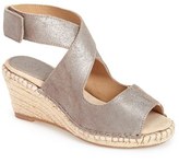 Thumbnail for your product : Johnston & Murphy 'Ainsley' Espadrille Wedge Sandal (Women)