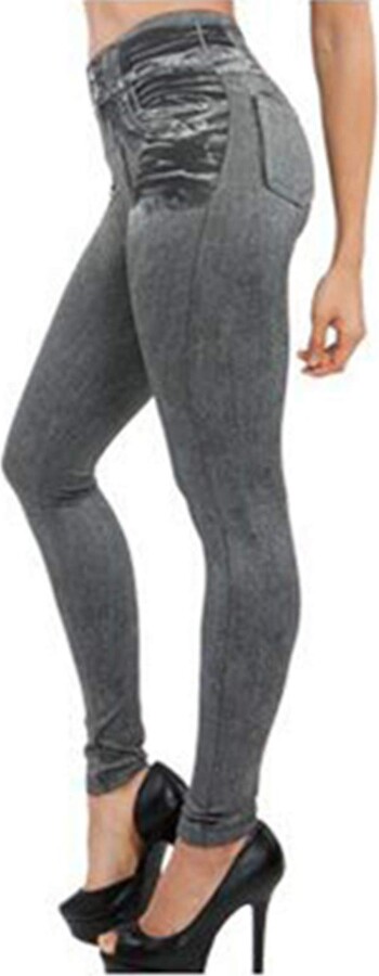 ladies grey jeggings