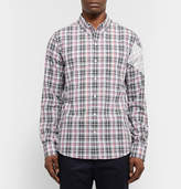 Thumbnail for your product : Moncler Gamme Bleu Slim-Fit Button-Down Collar Checked Cotton Shirt