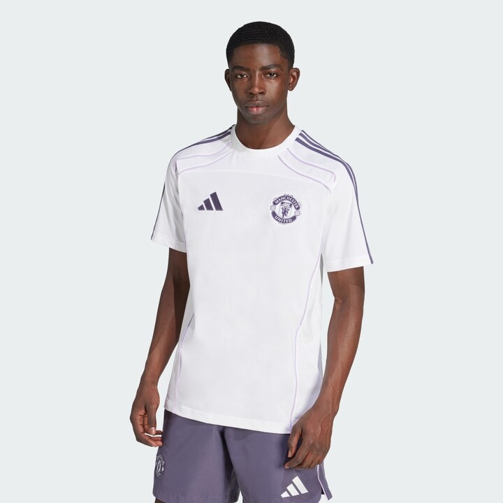 adidas Manchester United UBP Tee White S Mens