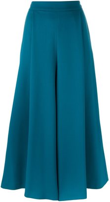 P.A.R.O.S.H. cropped wide leg trousers