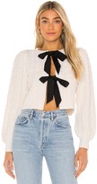 Thumbnail for your product : Alice + Olivia Kitty Puff Sleeve Cardigan