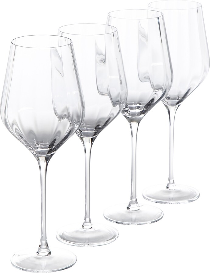Sur La Table Cambron Optic Red Wine Glasses, Set of 4
