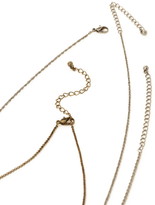 Thumbnail for your product : Forever 21 faux stone pendant necklace set