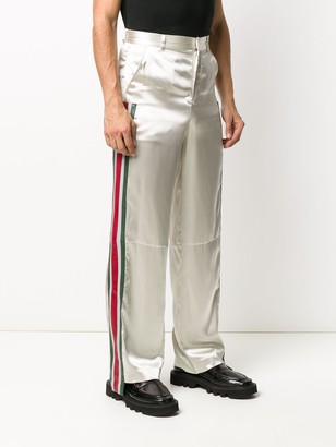 Ambush Side-Stripe Metallic Trousers