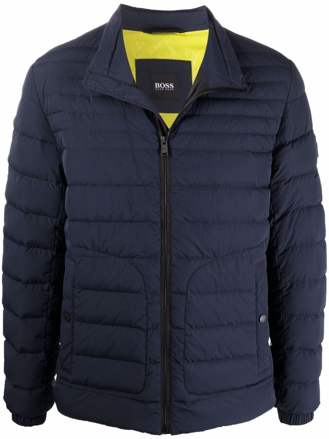 boss puffer jacket mens