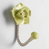 Thumbnail for your product : World Market Green Floral Ceramic Wall Hook
