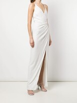 Thumbnail for your product : Jonathan Simkhai Ruched Sequin Bridal Gown
