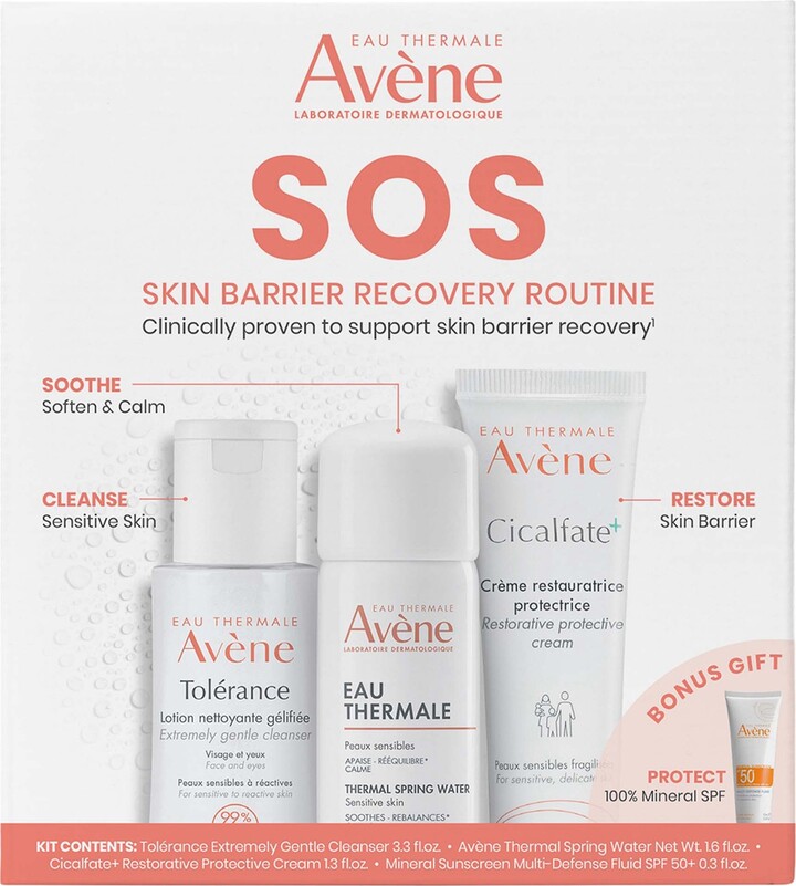 Avene SOS Skin Barrier Recovery Routine 192ml