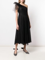 Thumbnail for your product : RED Valentino One-Shoulder Tulle Dress