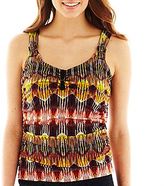 Thumbnail for your product : JCPenney Rewind Sleeveless Striped Romper