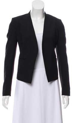Theory Collarless Open Front Blazer