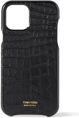 Tom Ford Croc-Effect Leather Iphone 12 Pro Case - ShopStyle Tech Accessories