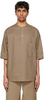 Thumbnail for your product : Lemaire Taupe Cotton Henley