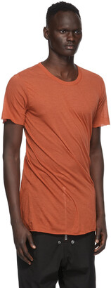 Rick Owens Orange Basic T-Shirt