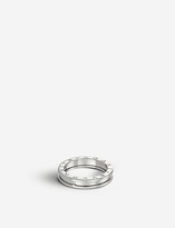 Thumbnail for your product : Bvlgari B.zero1 one-band 18ct white-gold ring, Women's, Size: 66mm, white