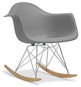 Thumbnail for your product : Baxton Studio Dario Gray Plastic Mid-Century Modern Shell Chair Set of 2